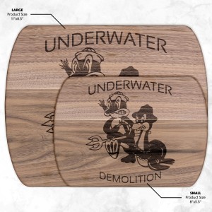 UDT-SEAL Wood Cutting Board